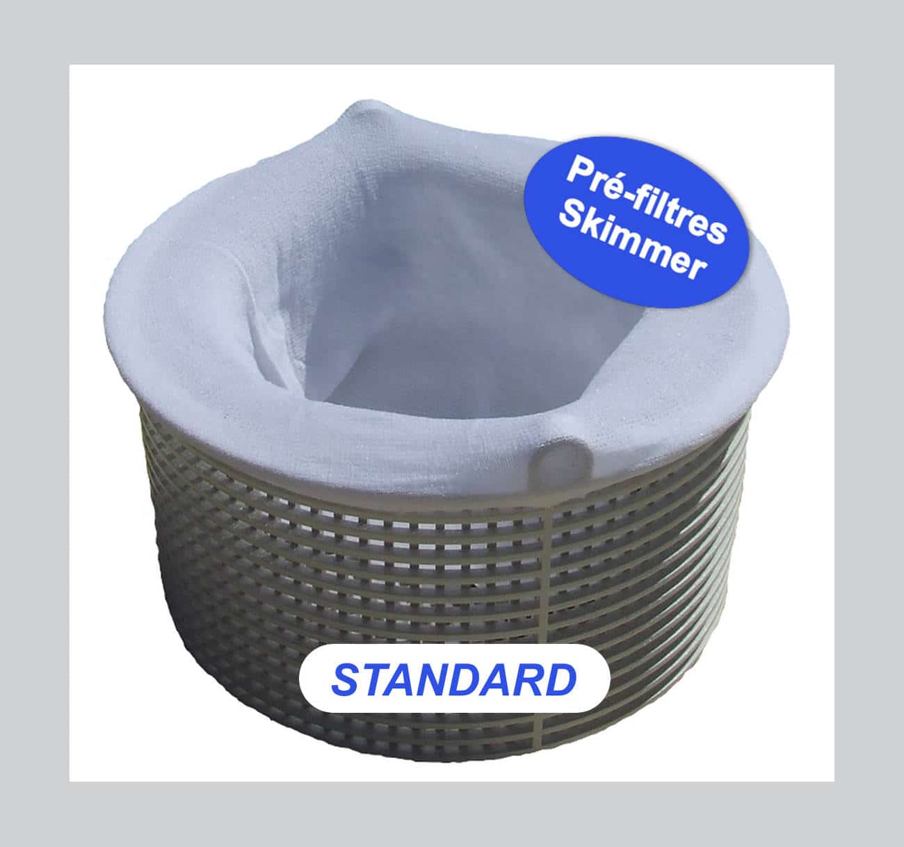 Pompe Piscine Aiglam Poche Filtrante, Lot de 20 Chaussettes Skimmer Piscine,  Prefiltre Skimmer Réutilisable et Super &Eac40 - Cdiscount Jardin