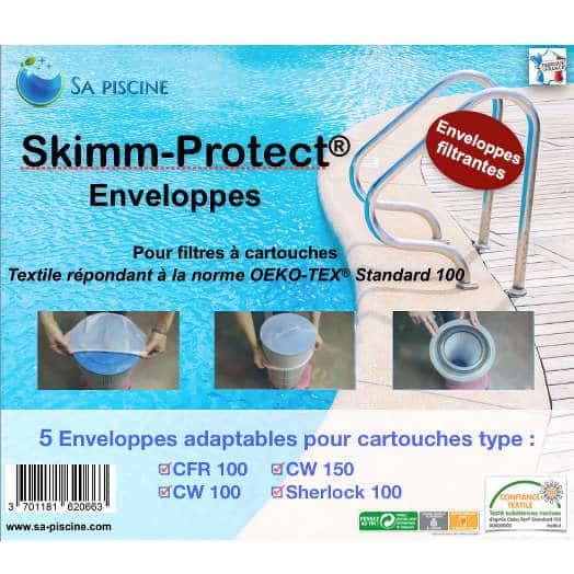 Pré-filtres Skimm-Protect pour cartouches filtrantes - H2o Piscines & Spas