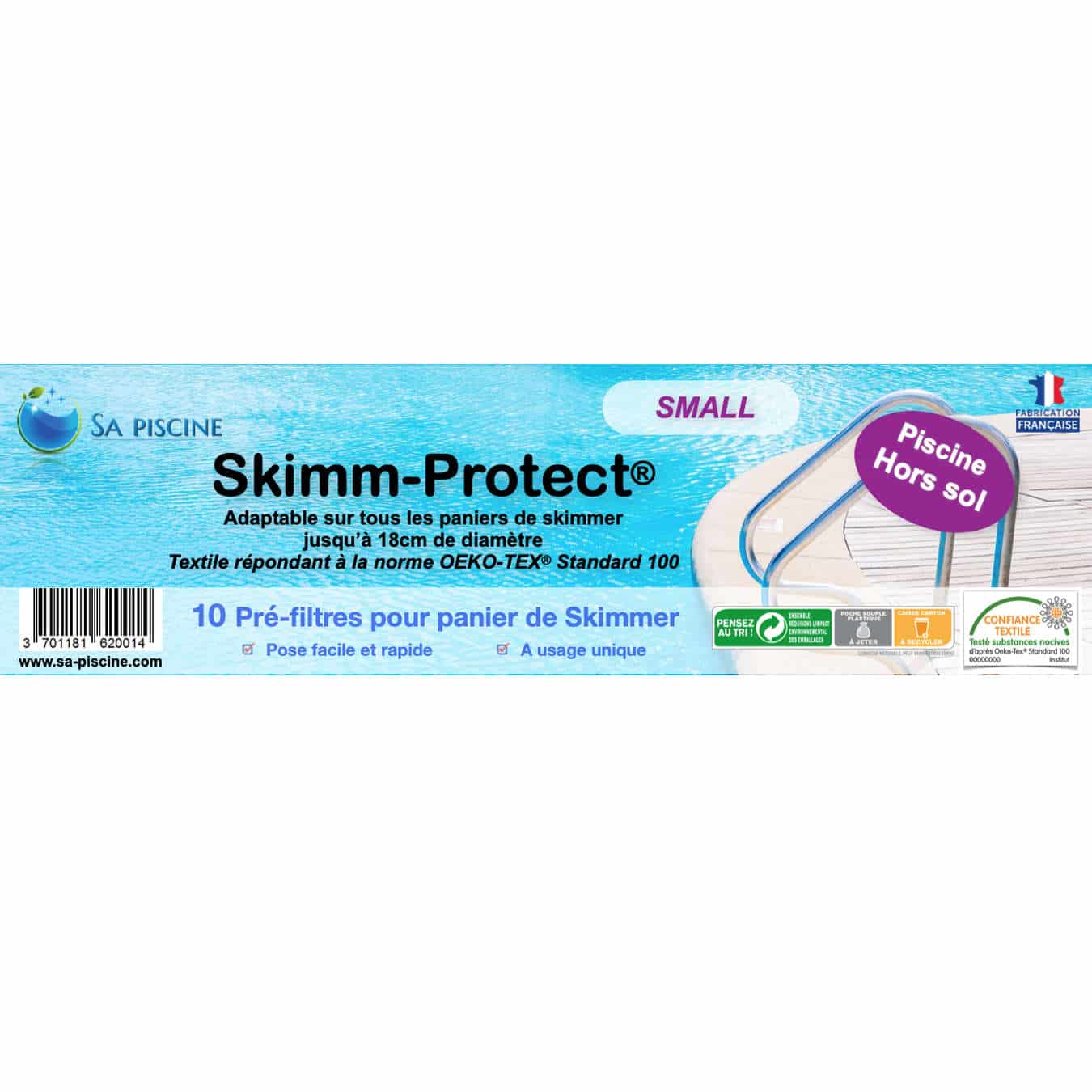 Pré-filtres Skimm-Protect pour cartouches filtrantes - H2o Piscines & Spas