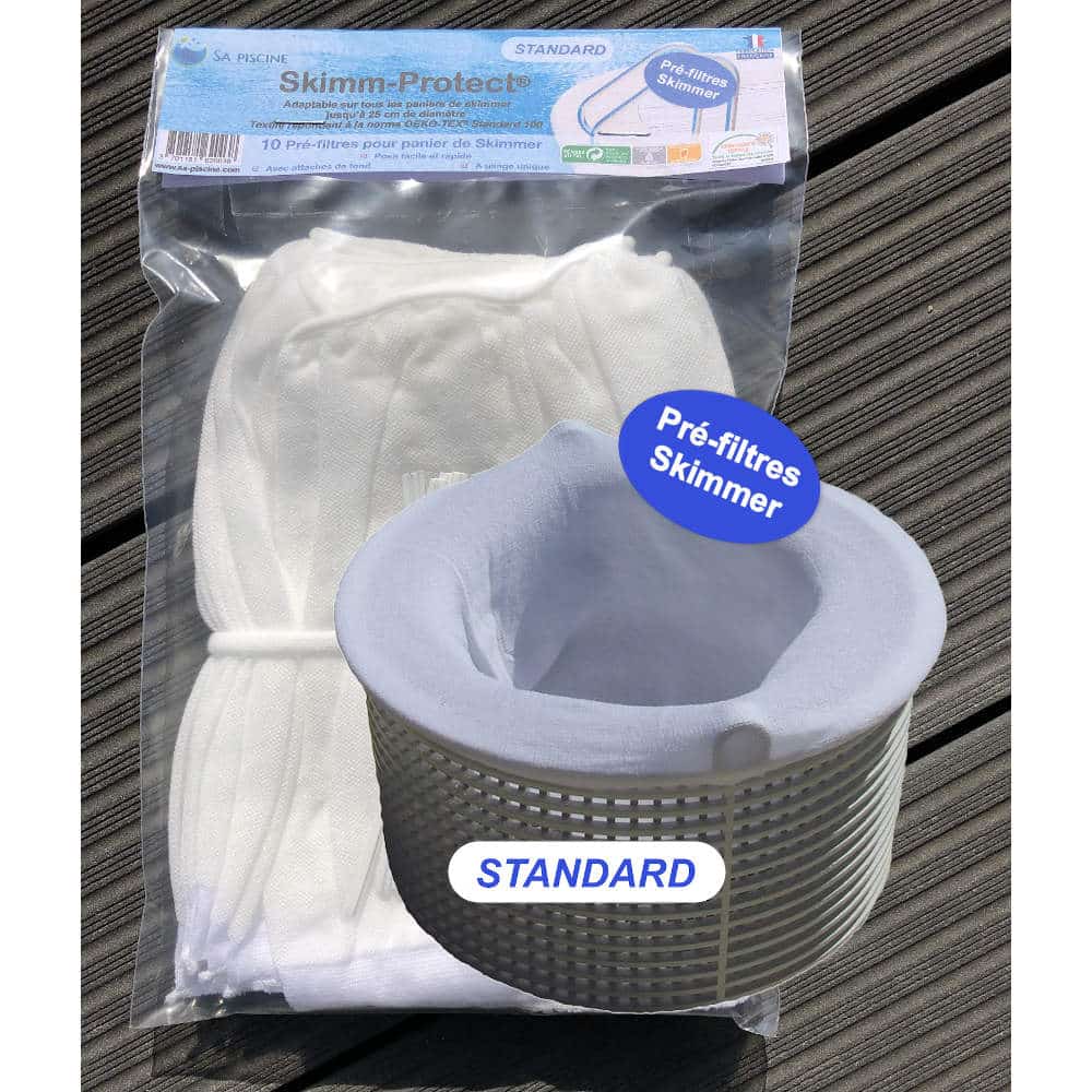 20pcs Filtre Skimmer Piscine, Chaussettes De Skimmer, Chaussettes De Skimmer  De Piscine Pour Panier Piscine, Pool Skimmer Socks Nylon Lastique Pour At