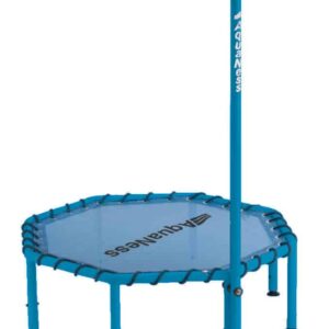 Trampoline aquatique bleu clair