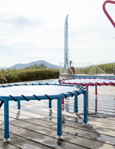 Trampoline aquatique