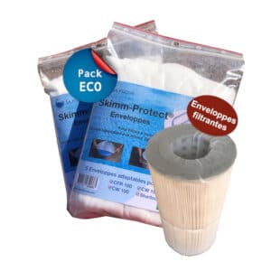 Enveloppes de cartouches piscines et spas, pack éco