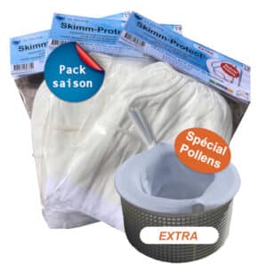 Pré-filtres de skimmer spécial pollens - pack saison